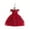 Deep Red, variant on Girls Flower Dress Bridesmaid Wedding Party Birthday Communion Princess Tutu Dresses