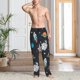 thumbnail image 2 of Fotbe Space Pantalones de Pijama para Hombre, Pantalones de Dormir, Pantalones de Casa con Cintura Ajustable y Bolsillos-Medium, 2 of 6