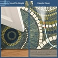 thumbnail image 5 of Liora Manne Marina Circles Indoor Outdoor Area Rug Azure, 5 of 5