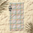 thumbnail image 2 of Society6 Ninola Design Countryside Gingham Picnic Beach Towel 70" x 35", 2 of 2