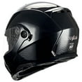 thumbnail image 2 of 1Storm Motorcycle Modular Full Face Helmet Street Bike Flip up Dual Visor/Sun Shield Racing; Carbon Fiber Black HJA119, 2 of 4
