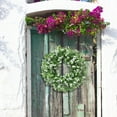 thumbnail image 5 of EUDIDV Decorative Faux Flowers Artificial Green Plant Flower Wreath Simulation Green Plant Garland Home Office Artificial Flowers, 5 of 7