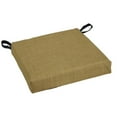 thumbnail image 2 of Blazing Needles 16-inch Outdoor Cushion, Wheat, 2 of 3