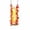 C001- Style A, variant on Spooky Halloween Decorations, Fall Outdoor Decorations for Porch, Ghost Outdoor Decor, Halloween Porch Decorations, 71X16 in Lighted Ghost on Maple Leaf Wrapped Swing, 1Pc Large