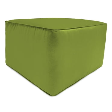 Jordan Manufacturing Outdoor Patio Square Pouf Ottoman - Walmart.com