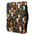 thumbnail image 3 of HELLHERO Cat Bible Covers with Protective Large Capacity Church Bible Bag for Outdoor, PU Leather Bible Book Carry Bag for Christian Prayer, 3 of 12