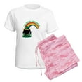 thumbnail image 6 of CafePress - I BELIEVE IN LEPRECHAUNS Pajamas - Women's Short Sleeve Print T-Shirt and Pants Light Cotton Pajama Set, 6 of 7