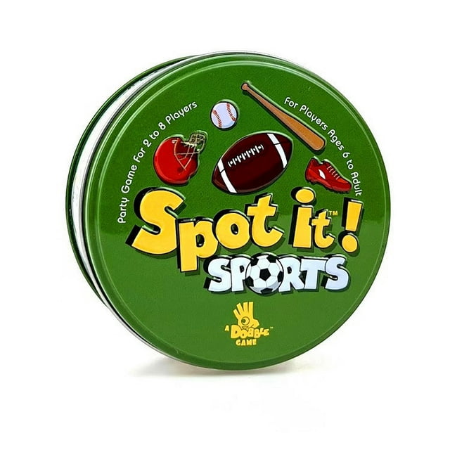 Juego de cartas: cartas de tarot Spot it Sports Family