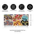 thumbnail image 3 of Home & Garden Flip Flop Life Sassafras Mat Rubber Summer Fun 431681, 3 of 5