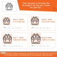 thumbnail image 3 of Dog Boots Dog Boots, zapatos impermeables para perros grandes, talla 6, 3 of 6