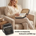 thumbnail image 3 of ZUXONGSY Dragon Star Print Bible Case for Women Quilted Bible Carrying Case Large Handbag with Handle Christian Gift for Book Lover, 3 of 7