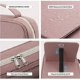 thumbnail image 4 of Bible Cover  Bible Case Carrying Case with Book Stand  Bible Bag with Handle  Zipper and Multi-Pockets for Scripture Study Bible P, 4 of 6