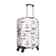 thumbnail image 3 of Fotbe Cute Magic Bunny Luggage Cover Protector,Suitcase Protector,Scratch and Dirt Resistant,Fits 18-32 Inch Luggage-Small, 3 of 9