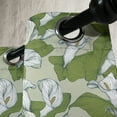 thumbnail image 3 of Ambesonne Green and White Grommet Curtain, Calla Lilies, 50" x 120", Olive Green Sage Green, 3 of 6