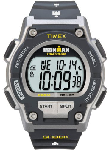 Timex Men's DGTL Rugged 46mm Watch – Gray & Black Case with Black 