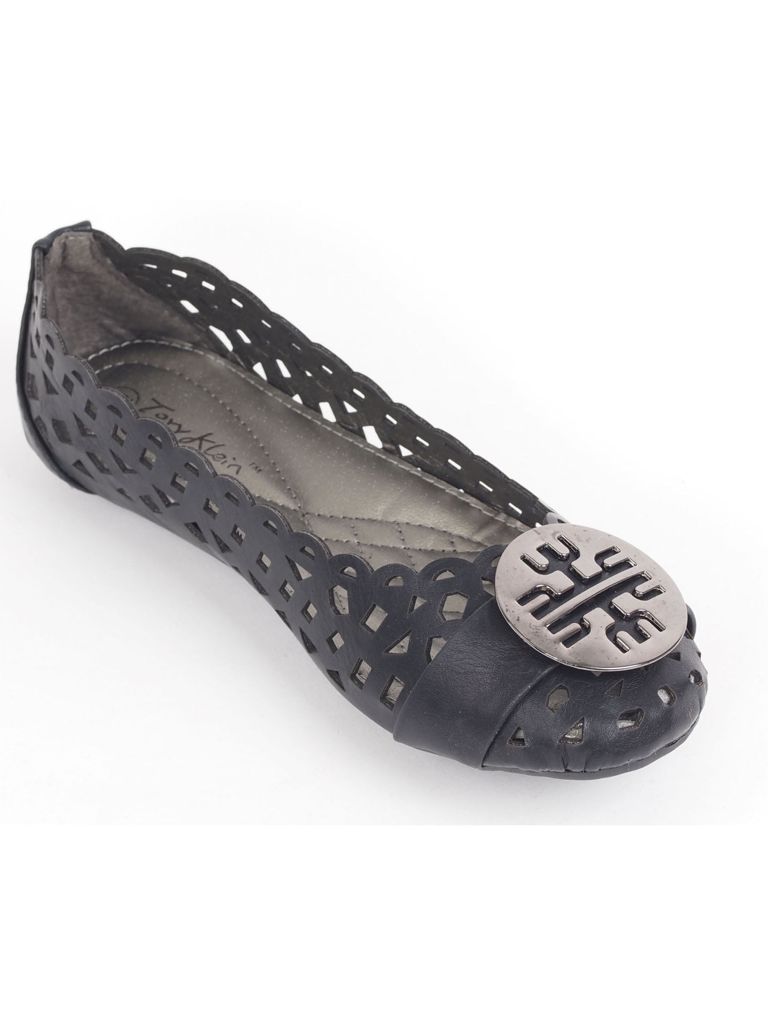 womens buckle flats