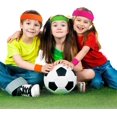 thumbnail image 4 of Juego de correas antisudor JM 3 uds para la frente 6 uds muñequeras 3 uds correas fluorescentes, 4 of 5
