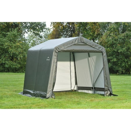 8' x 8' x 8' Peak Style Shelter, Gray