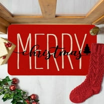 ESULOMP Christmas Rug, Christmas Door Mat Outdoor, Christmas Front Door Mat Christmas Doormat, Christmas Welcome Mats Outdoor, Christmas Outdoor Front Door Mat (16x24IN)