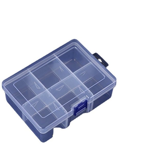 Caja de plástico transparente de PP desmontable, paquete de 10, paquete de 15, paquete de 12, paquete de 24, paquete de 36, paquete de 18, caja de embalaje para piezas de acabado de joyería