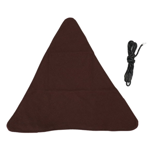 Tabouret Trépied Portable en Tissu, Léger Haute Résistance Anti-Rayures Ergonomique avec Corde pour Pêche pour Camping en Plein Air pour Randonnée Marron