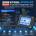 thumbnail image 3 of XTOOL IP900BT Bluetooth OBD2 Scanner Diagnostic Tool with 41+Resets, Bidirectional Scan Tool, ECU Cod-ing Car Scanner, AI-Assisted, 3 of 14