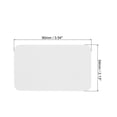 thumbnail image 2 of Uxcell 3.5" x 2" Blank Paper Business Cards Small Index Flash Cards Message Note Card, White 200 Pack, 2 of 6