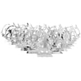 thumbnail image 1 of OHOIOLLA 20Ud Números De Reutilizables En Acrílico Plateado Para En Banquetes Y Recepciones, 1 of 8
