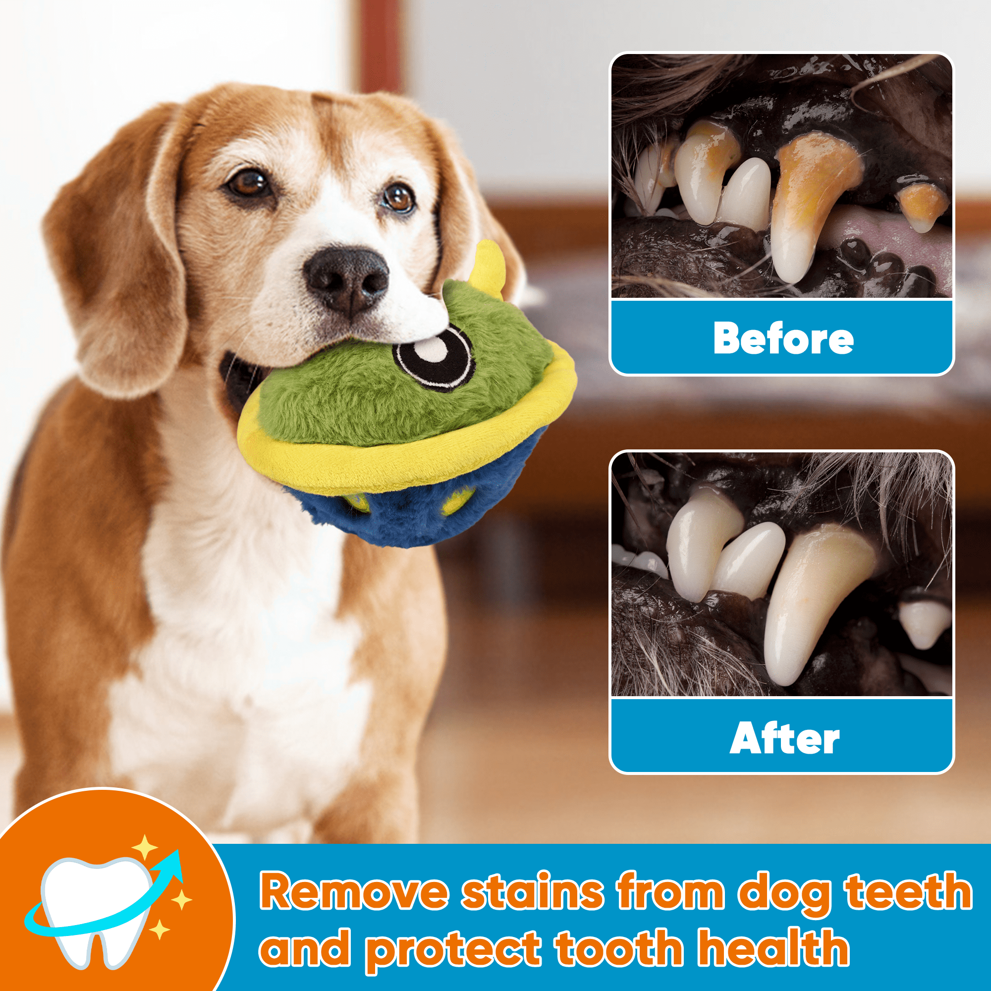 Petbobi Dog Ball Toys for Aggressive Chewers, Wobble Giggle Interactive  Ball for Medium Large Dogs 