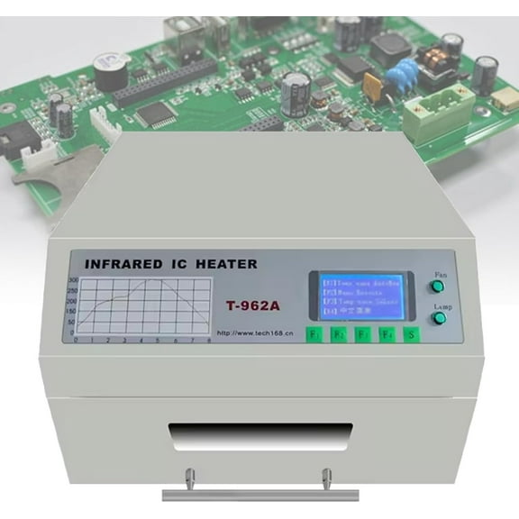 Reflow Oven, Reflow Soldering Station, 800W Metal Soldering Heater, 1500W Automatic Infrared Reflow Oven For Glass Welding, 2500W Plastic Welding Tool