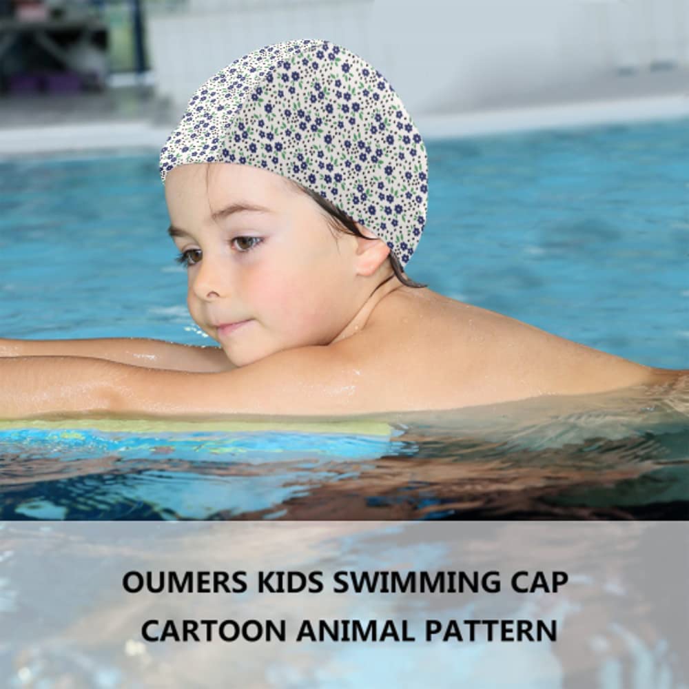 Flowers Swimming Hat 