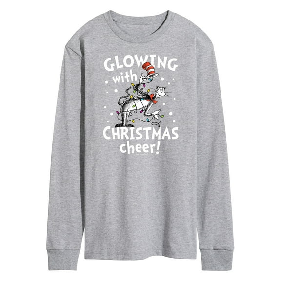 The Cat in the Hat - Glowing Christmas Cheer - Men's Long Sleeve T-Shirt