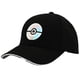 thumbnail image 1 of Gorra de Béisbol Negra Elite Flex de Pokémon Bioworld con Diseño Holográfico, 1 of 6