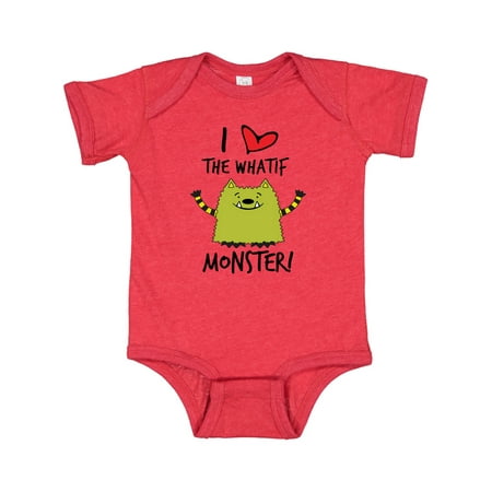 

Inktastic I Love the WhatIf Monster Gift Baby Boy or Baby Girl Bodysuit