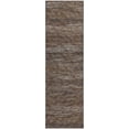 thumbnail image 2 of Addison Rugs Mayfield Washable Transitional Horizontal Bars Brown Runner Rug, 2'3" x 7'6", 2 of 5