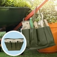 thumbnail image 4 of Ferry Morse Garden Tool Bag, 8 Pockets Gardening Bag, Heavy Duty Tote Caddy, 4 of 8