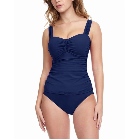 Profile by Gottex womens Tutti Frutti D-Cup Tankini Top, 42D