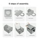 thumbnail image 3 of Casa Para Perros, Casa Para Mascotas Interior Y Exterior, Colchón Plegable De Doble Cara, Transpirable Para Conejos, 3 of 7