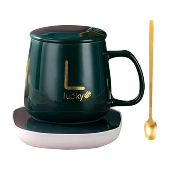 Heating-Cup of Electric Coffee Via USB, Gift Box Heating Plate and Coffee Cup, Cup of Hot Tea, Coffee, Milk