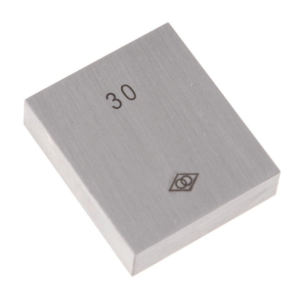Speravity Medidor de bloque de acero Medida de calibre 30 mm Medidores de medidas dimensionales 30 mm