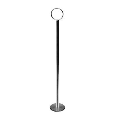 table number stand name metal tall holder holding menu clip card larger