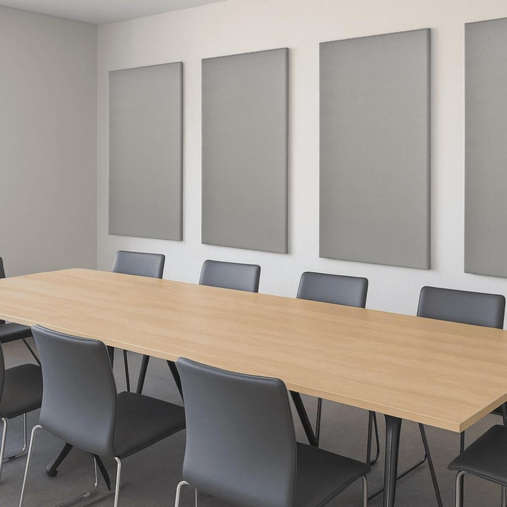Sound Acoustic Panels 2 Pack, 24''x47'' Fiberglass Acoustic Wall Panels 1'' Thick, Large Sound Proof Panels for Walls