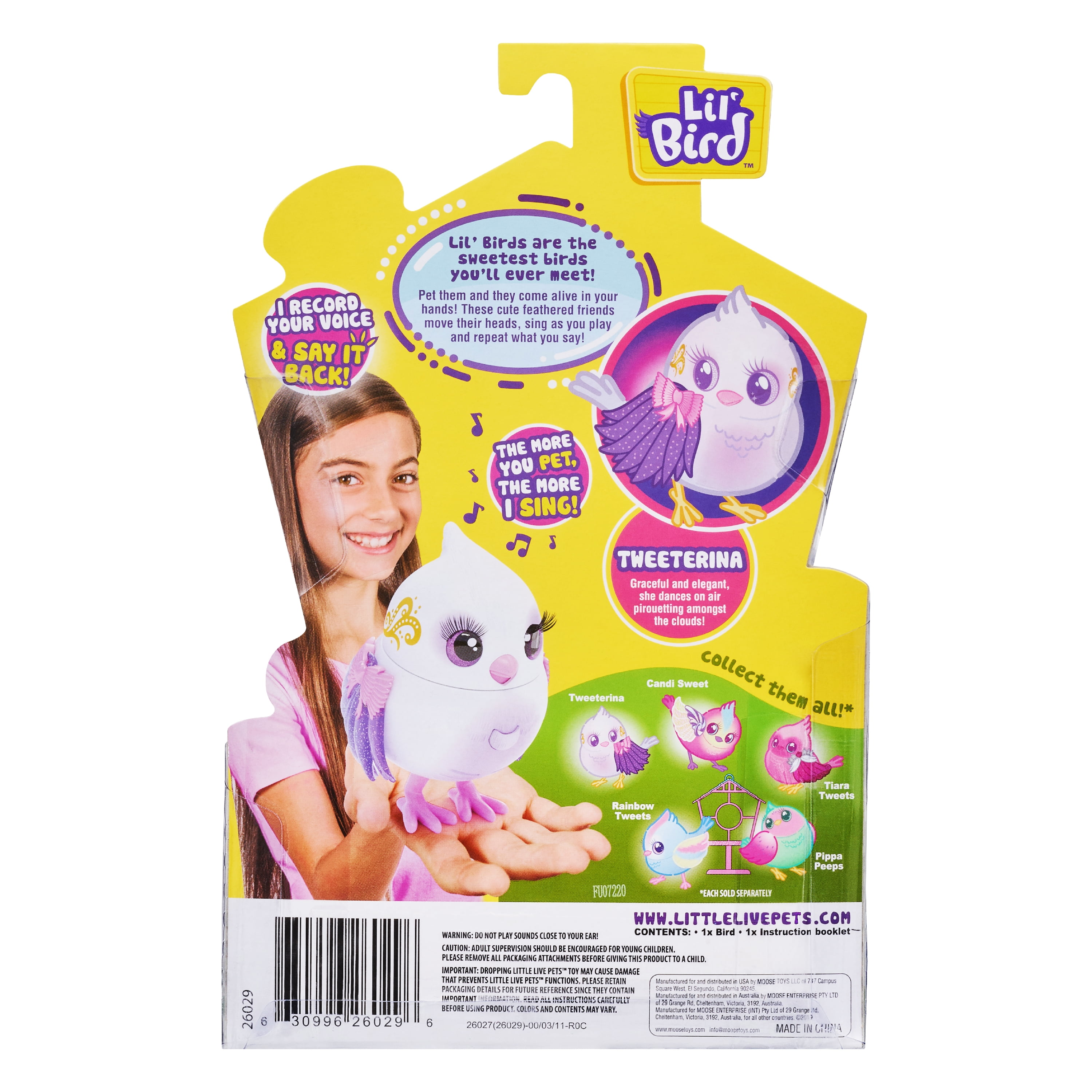 Interactive Little Live Pets Lil Bird New Moving Zambia Ubuy