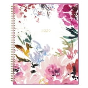 2022 Weekly Monthly Planner, 8.5 x 11, by Kelly Ventura for Blue Sky, Magenta Blooms