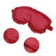 thumbnail image 3 of Mascarilla para dormir de 1 pieza, suave, cubierta para los ojos, ideal para viajar y descansar, roja, 3 of 6