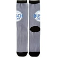 thumbnail image 2 of Busch 832641 Light Beer Mountains Logo Crew Socks in Beer Can Gift Packaging, 2 of 3