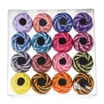 thumbnail image 1 of relayinert 16 Pieces/Set Crochet Ball Replacement Household Sweater Scarf Embroidery Sewing Thread Yarn Accessories Random Color Colorful, 1 of 8