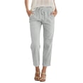 thumbnail image 6 of FENGGHAO Women's Linen Wide Leg Pants Casual Loose High Waist Beach Haren Pants Pockets, 6 of 6