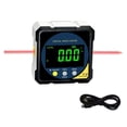thumbnail image 2 of Digital Protractor Laser USB Inclinometer 360° Level Angle Finder High Precision Goniometer ,Water-Proof & Dust Resistant, 2 of 7