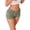Green, variant on Women's E-Girl Slim Fit Elastic Waist Cargo Shorts, Summer Streetwear Multiple Pocket Shorts for Women, Gray S